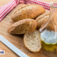 pan en la alimentación