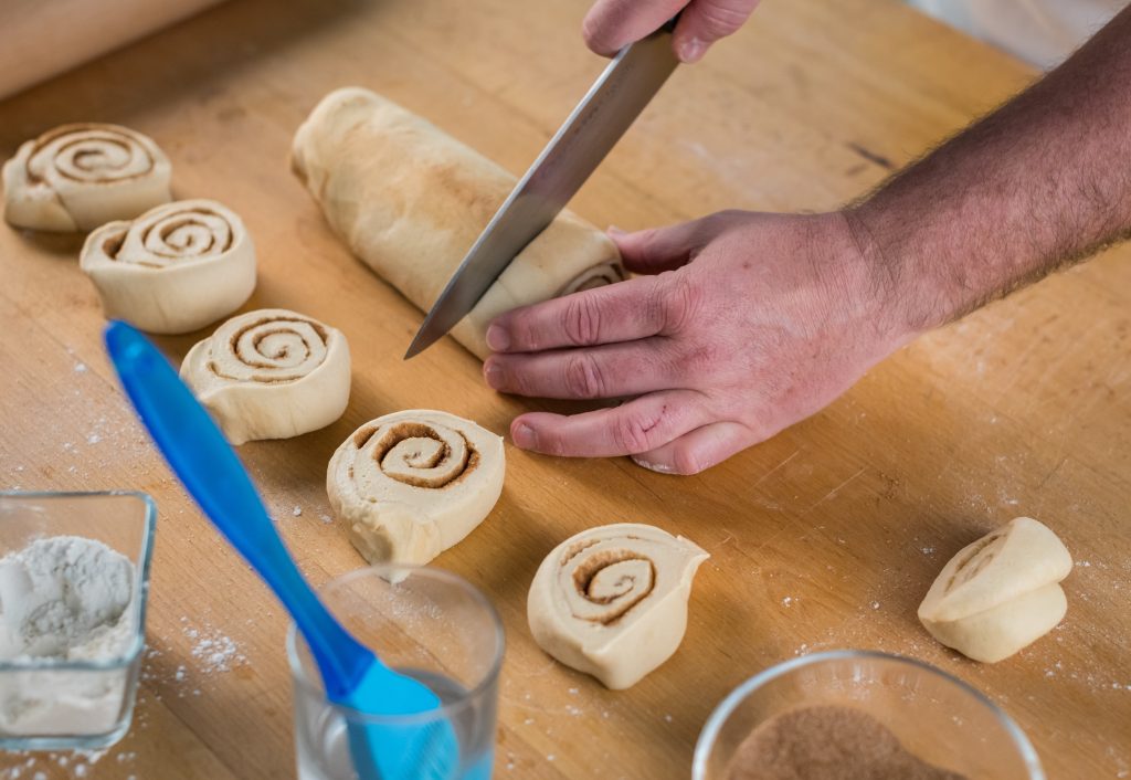 Receta de cinammon roll o rol de canela