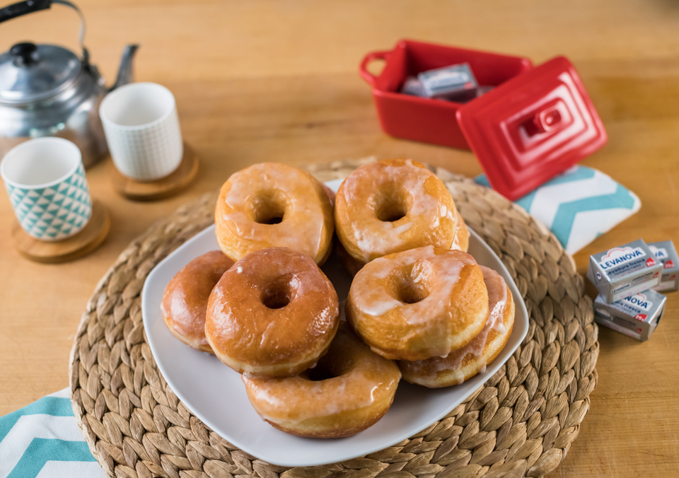 Receta de donuts