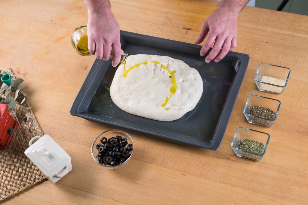 Echamos un chorrito de aceite