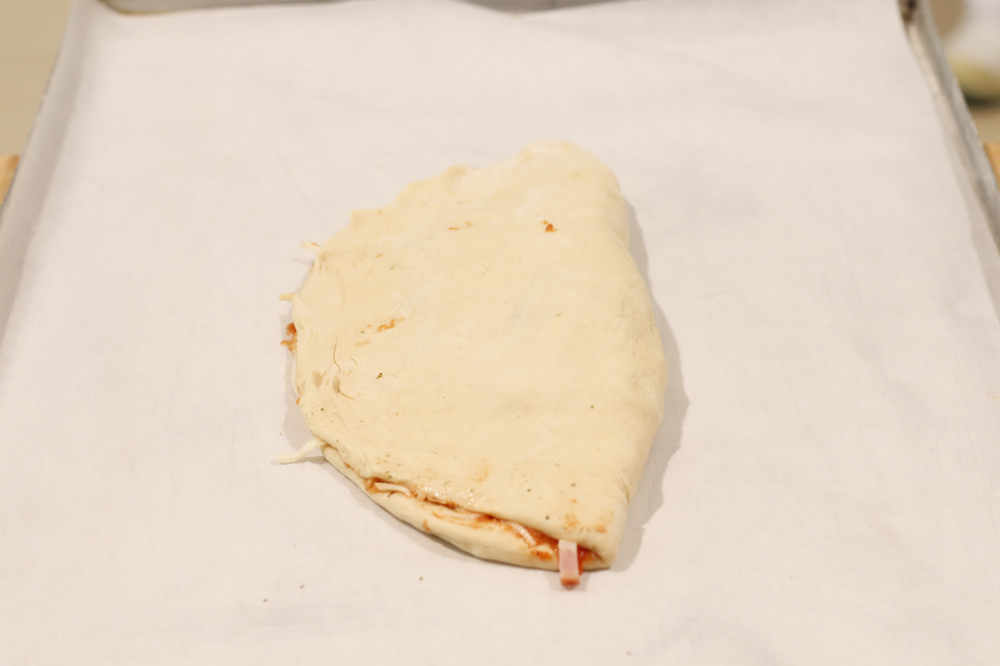 Receta de pizza calzone 