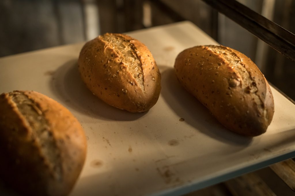 Panecillos de semillas preparados