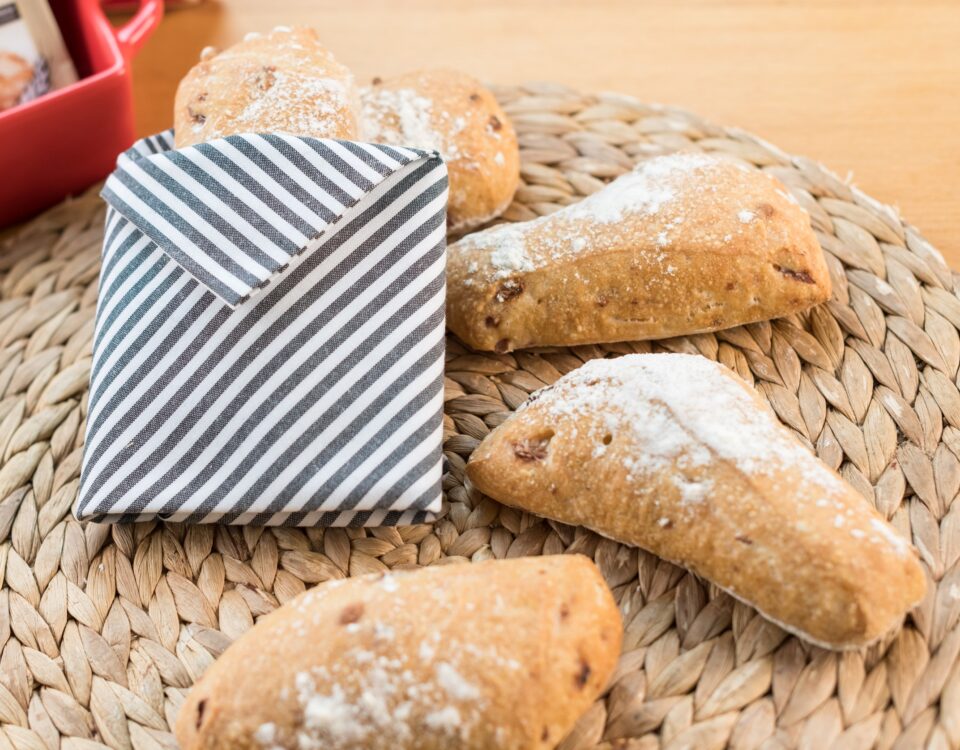 Pan de cebolla con masa madre