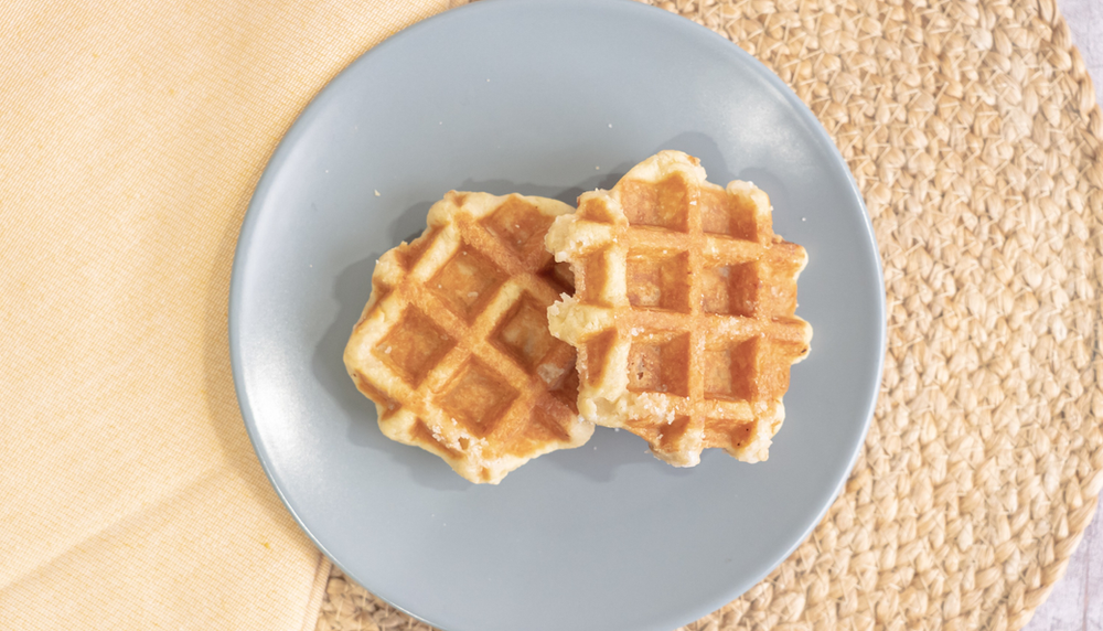 Receta de gofres caseros