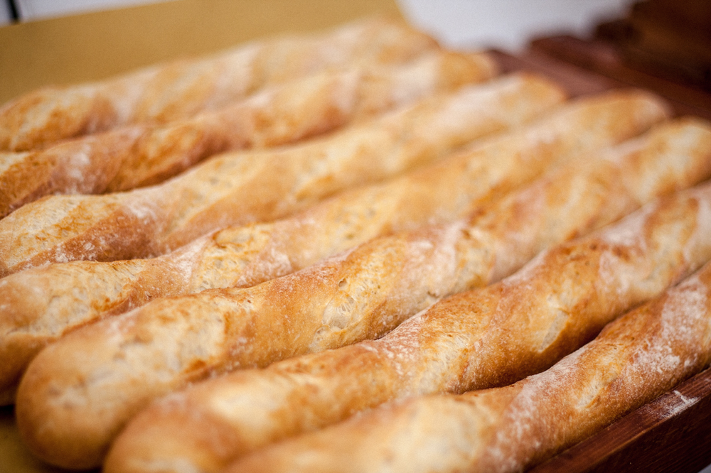 baguette con masa madre de Levanova 