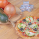 Receta de pizza vegetariana