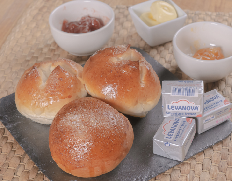 panecillos de brioche