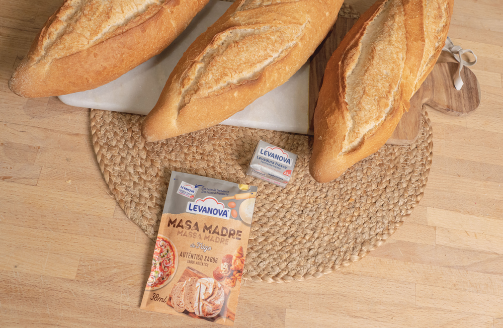 Pan con masa madre Levanova