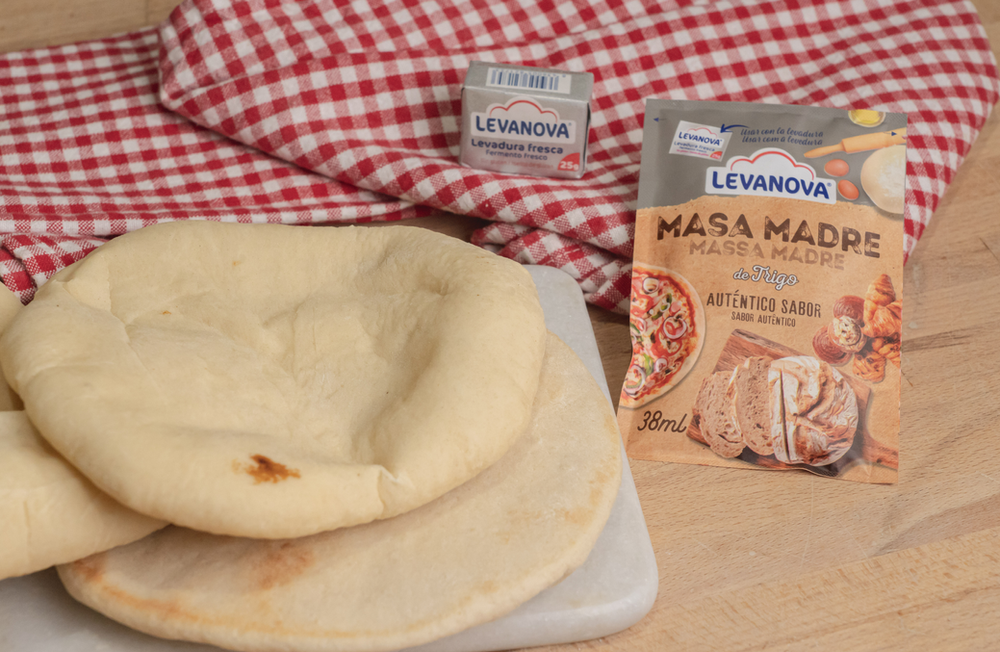 Receta de pan de pita de Levanova