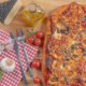 Receta de pizza siciliana