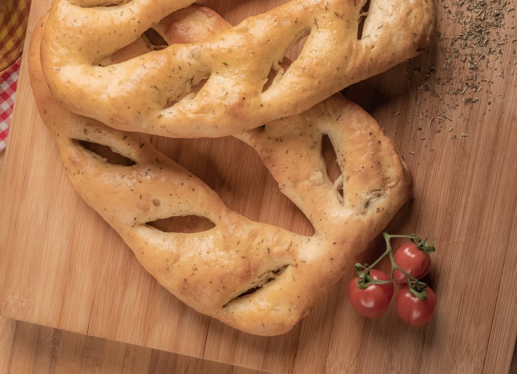Receta de fougasse preparada