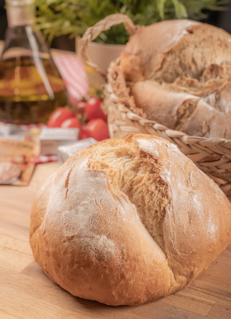 Pan de payés con masa madre