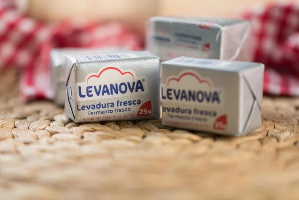 Dados envasados de levadura fresca de Levanova