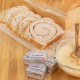 Pan de molde con natillas y canela