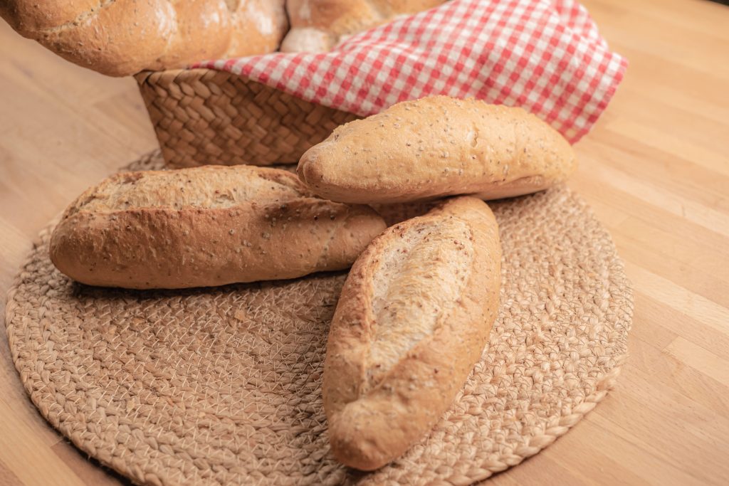 Pan de quinoa roja y chía