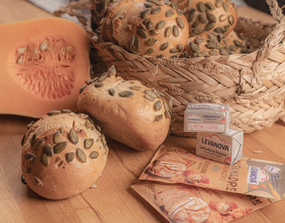 Panecillos de calabaza de Levanova