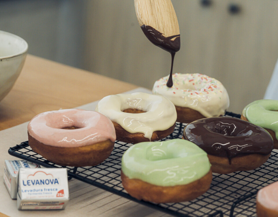 Receta de Donuts de Colores
