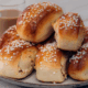 Rollitos de brioche con relleno de avellana